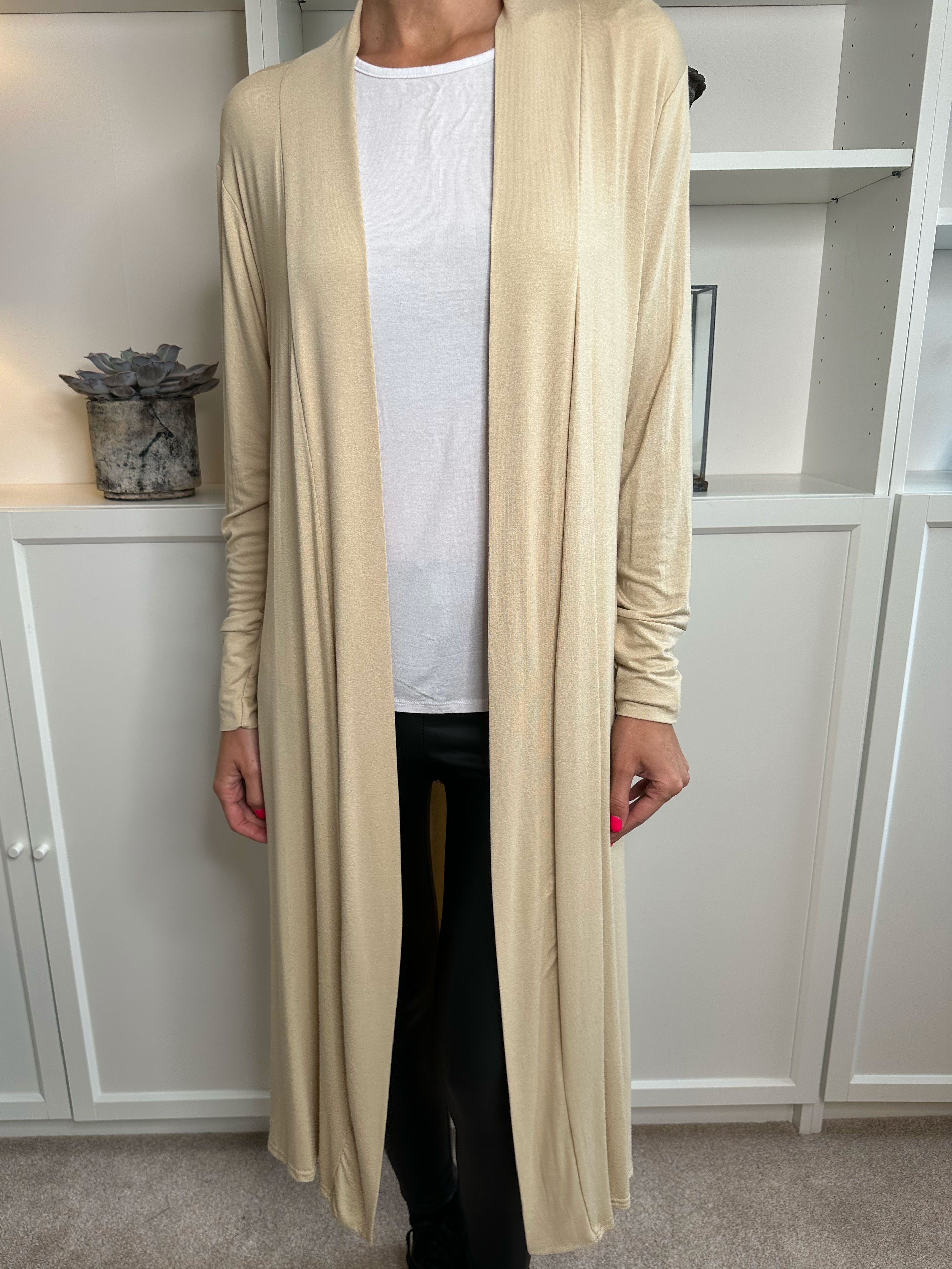 Mikkala - Lang basic cardigan (bestseller)